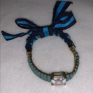 Juicy Couture Elegant Gold and Blue Bracelet